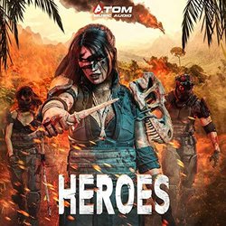 Heroes Trilha sonora (Atom Music Audio) - capa de CD