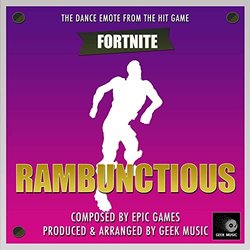 Fortnite Battle Royale: Rambunctious Dance Emote Ścieżka dźwiękowa (Epic Games) - Okładka CD