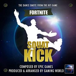 Fortnite Battle Royale: Squat Kick Dance Emote Ścieżka dźwiękowa (Gaming World) - Okładka CD