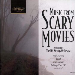 Music From Scary Movies - 101 Strings Orchestra Soundtrack (Various Artists) - Cartula