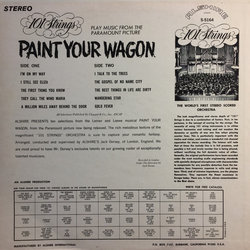 Paint Your wagon - 101 Strings Ścieżka dźwiękowa (Alan Jay Lerner, Frederick Loewe) - Tylna strona okladki plyty CD