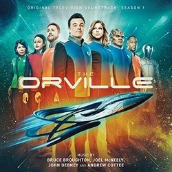 The Orville: Season 1 Soundtrack (Bruce Broughton, Andrew Cottee, John Debney, Joel McNeely) - CD cover