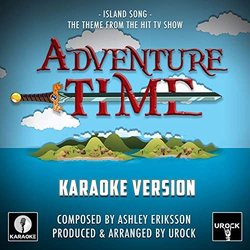 Adventure Time: Island Song - Karaoke Version Soundtrack (Ashley Eriksson) - CD cover