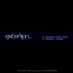 Exception Original sound track Version = Arcade Soundtrack (Masaki Kawano) - CD cover