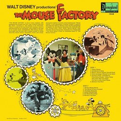 The Mouse Factory Ścieżka dźwiękowa (Various Artists) - Tylna strona okladki plyty CD
