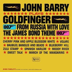 John Barry Plays Goldfinger Soundtrack (John Barry) - CD cover