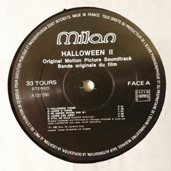 Halloween II Bande Originale (John Carpenter, Alan Howarth) - cd-inlay