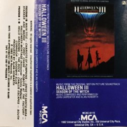 Halloween III: Season of the Witch Ścieżka dźwiękowa (John Carpenter, Alan Howarth) - Okładka CD