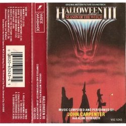 Halloween III: Season of the Witch Trilha sonora (John Carpenter, Alan Howarth) - capa de CD