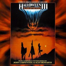 Halloween III: Season of the Witch Colonna sonora (John Carpenter, Alan Howarth) - Copertina del CD