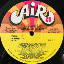 Wuthering Heights 声带 (Michel Legrand) - CD-镶嵌