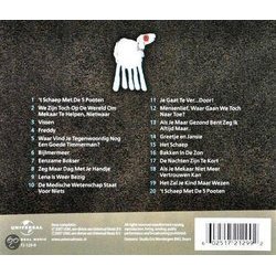 'T Schaep Met De 5 Pooten Ścieżka dźwiękowa (Eli Asser, Harry Bannink) - Tylna strona okladki plyty CD