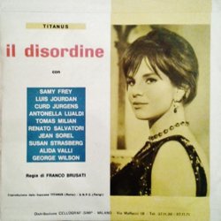 Il Disordine Soundtrack (Mario Nascimbene) - CD Back cover