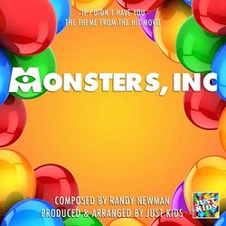 From Monsters, Inc: If I Didn't Have You Ścieżka dźwiękowa (Randy Newman) - Okładka CD