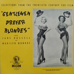 Gentlemen Prefer Blondes Trilha sonora (Leigh Harline, Lionel Newman, Hal Schaefer, Herbert W. Spencer) - capa de CD
