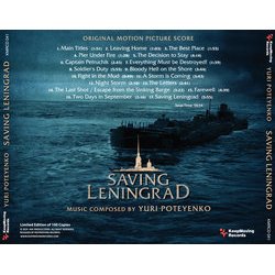 Saving Leningrad サウンドトラック (Yury Poteyenko) - CD裏表紙