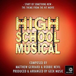 High School Musical: Start Of Something New Soundtrack (Matthew Gerrard, Robbie Nevil) - CD cover