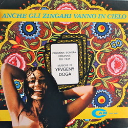 Anche gli Zingari Vanno in Cielo Trilha sonora (Yevgeni Doga) - capa de CD