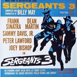 Sergeants 3 Soundtrack (Billy May) - CD cover