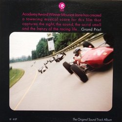 Grand Prix Soundtrack (Maurice Jarre) - CD Achterzijde