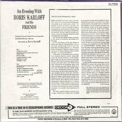 An Evening With Boris Karloff and His Friends Soundtrack (Various Artists, Boris Karloff) - CD Trasero