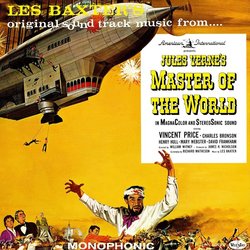 Master of the World サウンドトラック (Les Baxter) - CDカバー