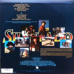 Silverado Soundtrack (Bruce Broughton) - CD Back cover