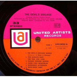 The Devil's Brigade サウンドトラック (Alex North) - CDインレイ