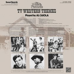 TV Western Themes サウンドトラック (Various Artists, Al Caiola) - CD裏表紙