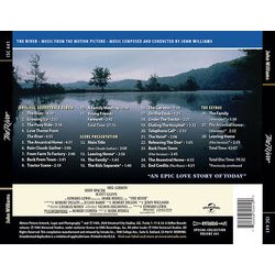 The River Ścieżka dźwiękowa (John Williams) - Tylna strona okladki plyty CD