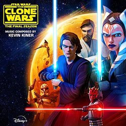 Star Wars: The Clone Wars - The Final Season - Episodes 9-12 Ścieżka dźwiękowa (Kevin Kiner) - Okładka CD