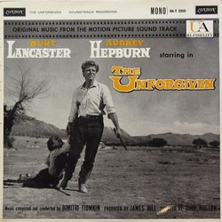 The Unforgiven Soundtrack (Dimitri Tiomkin) - CD cover