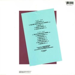 The Scalphunters Soundtrack (Elmer Bernstein) - CD Back cover