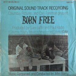 Born Free Soundtrack (John Barry) - CD cover