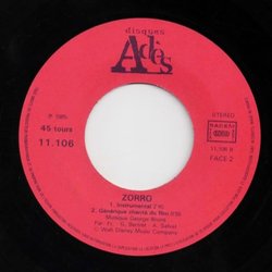 Zorro Soundtrack (George Bruns, Jean Stout) - cd-inlay