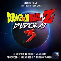 Dragon Ball Z: Budokai 3 Opening Theme Soundtrack (Kenji Yamamoto) - CD cover