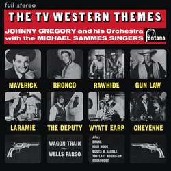 The TV Western Themes Trilha sonora (Various Artists, Johnny Gregory) - capa de CD