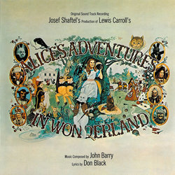 Alice's Adventures in Wonderland Soundtrack (Various Artists, John Barry) - CD cover