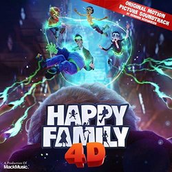 Happy Family 4D Ścieżka dźwiękowa (Hendrik Schwarzer) - Okładka CD