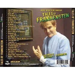 Tales of Frankenstein Ścieżka dźwiękowa (William T. Stromberg) - Tylna strona okladki plyty CD