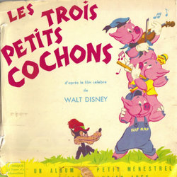 Les Trois Petits Cochons Soundtrack (Georges Delerue) - CD-Cover