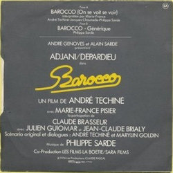 Barocco Soundtrack (Philippe Sarde) - CD Trasero