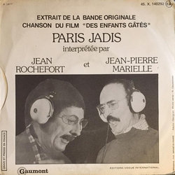 Des Enfants gts Ścieżka dźwiękowa (Philippe Sarde) - Tylna strona okladki plyty CD