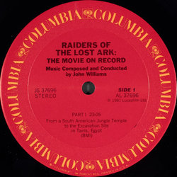 Raiders of the Lost Ark: The Movie on Record Colonna sonora (Various Artists, John Williams) - cd-inlay