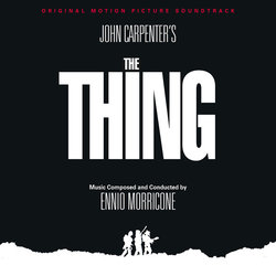 The Thing Soundtrack (Ennio Morricone) - CD-Cover