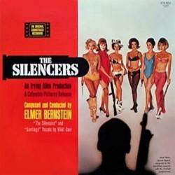 The Silencers サウンドトラック (Elmer Bernstein) - CDカバー