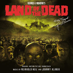 Land of the Dead Trilha sonora (Reinhold Heil, Johnny Klimek) - capa de CD