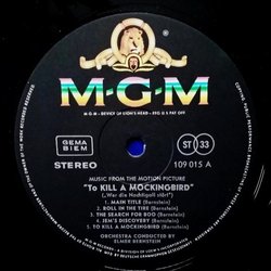 To Kill a Mockingbird Trilha sonora (Elmer Bernstein) - CD-inlay