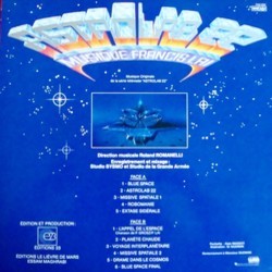Astrolab 22 Soundtrack (Francis Lai) - CD Achterzijde