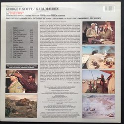 Patton Ścieżka dźwiękowa (Jerry Goldsmith) - Tylna strona okladki plyty CD
